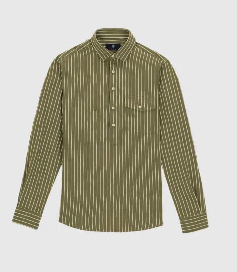 IZAC - Chemise kaki MILO
