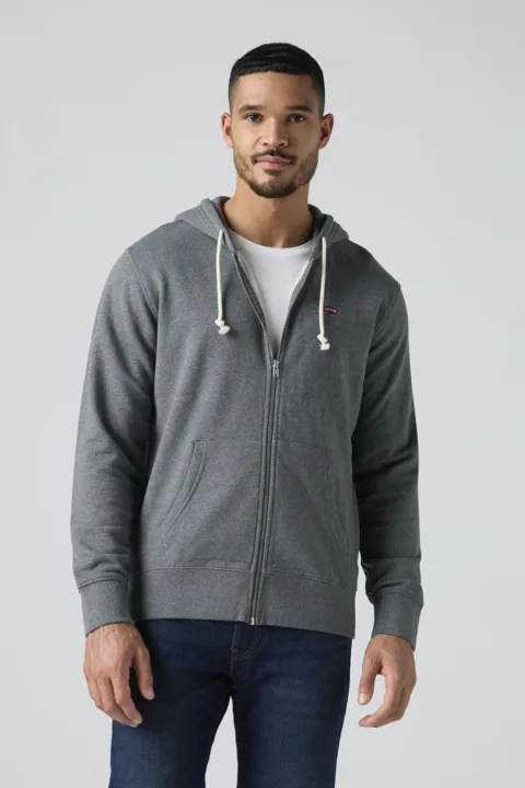 Levi's Sweat À Capuche Zippé Original - Homme - Bleu / Naval Academy - 2XL