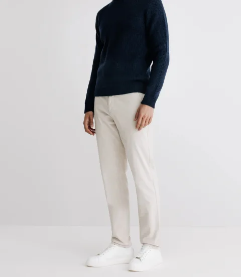 IZAC - Pull col rond marine