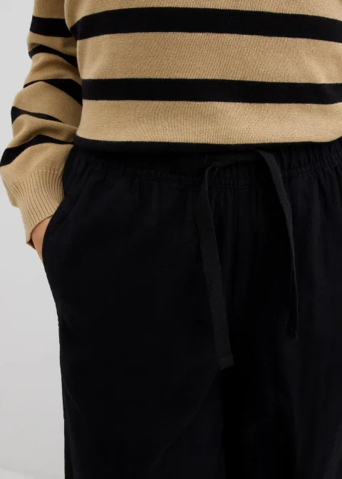 Pantalon palazzo 100% coton