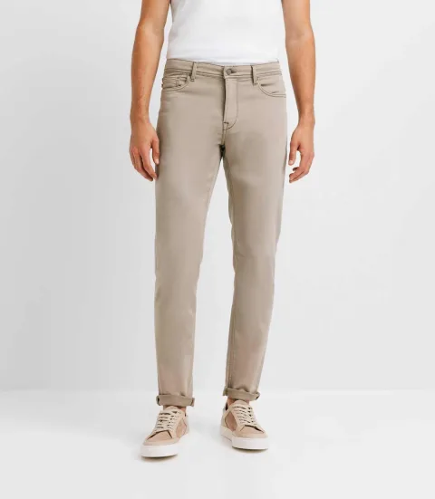 IZAC - Jean super slim beige