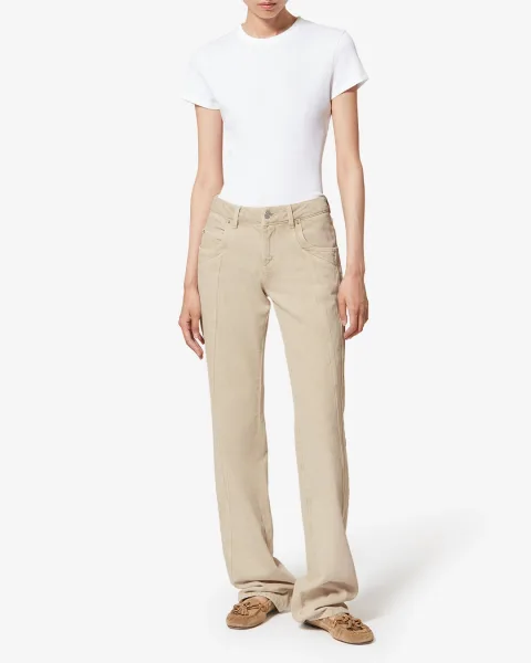Pantalon Jaylis - Femme - Bleu Clair - Taille 42 - Marant Étoile