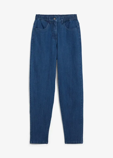 Jean mom taille haute, extensible