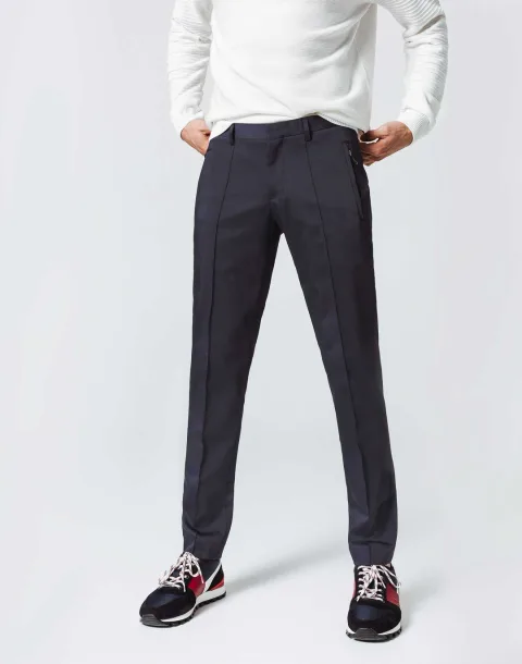 IZAC - Pantalon Ville Navy Basique