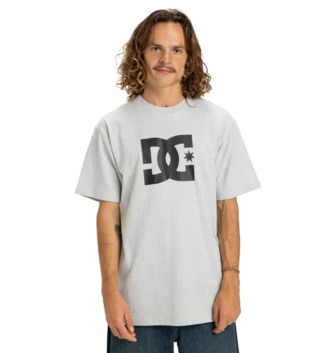 Star - T-shirt à manches courtes Gris Homme