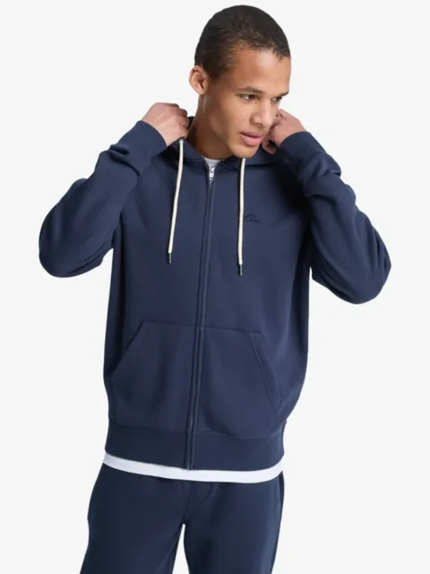 Salt Water Zip - Sweat à capuche zippé pour Homme Noir