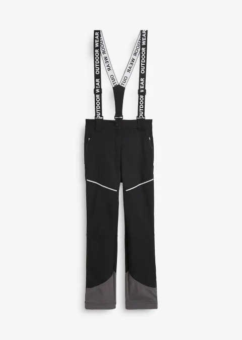 Pantalon technique en softshell extensible et déperlant