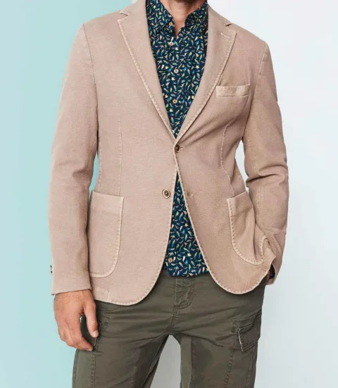 IZAC - Veste casual coton beige