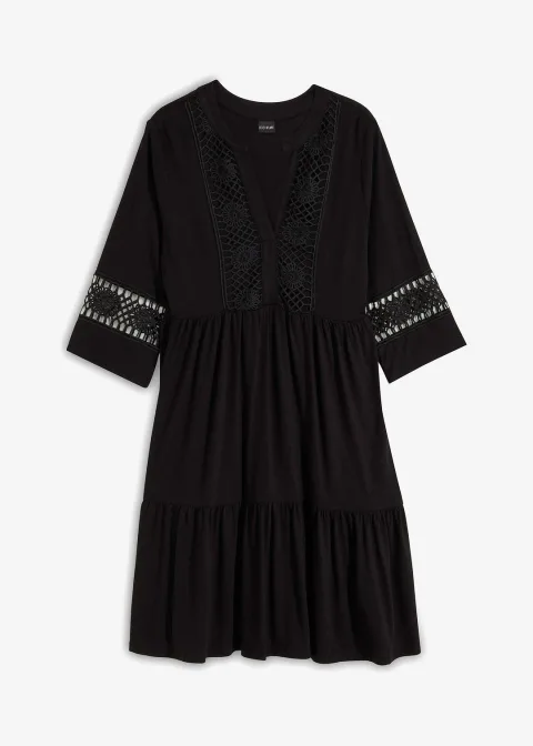 Robe-tunique en viscose douce