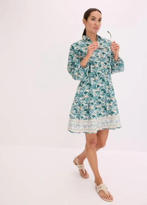 Robe effet lin