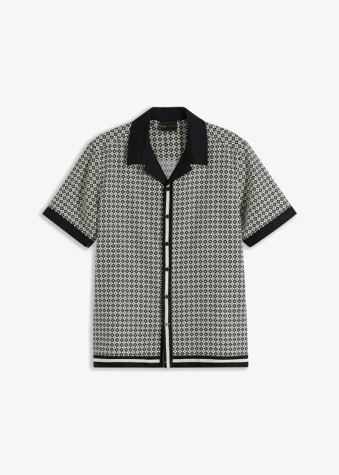 Chemise manches courtes en lin majoritaire