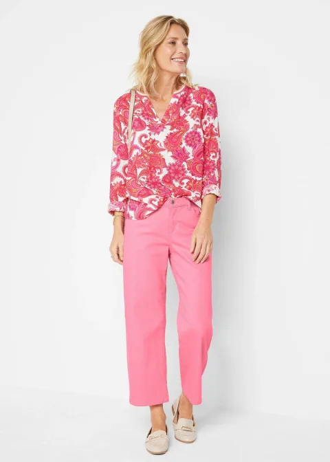 Blouse en viscose fluide