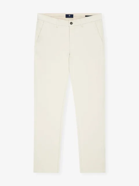 IZAC - Pantalon armuré beige clair