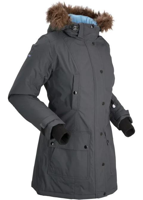 Parka outdoor imperméable et technique à capuche