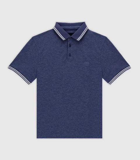 IZAC - Polo avec broderie marine