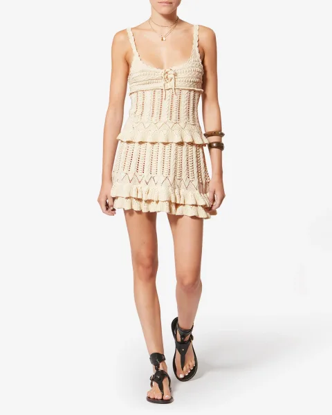 Jupe Nelle - Femme - Écru - Taille 42 - Marant Étoile