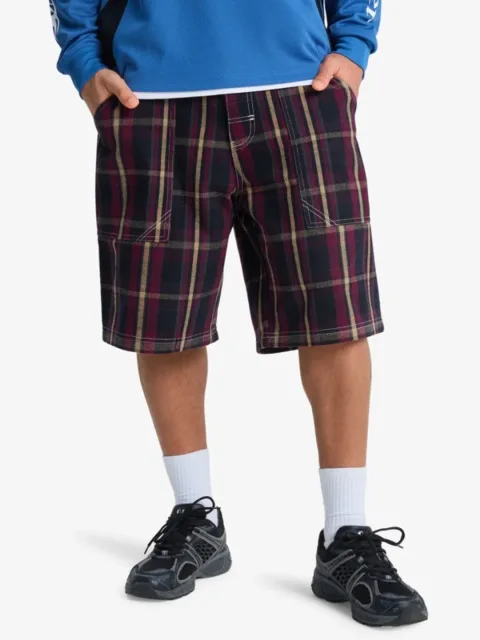 Mercury Check - Short en denim pour Homme Noir