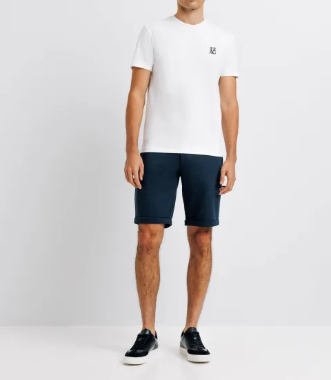 IZAC - T-shirt avec imprimé blanc