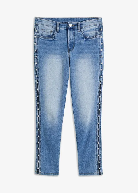 Jean skinny taille mi-haute, extensible