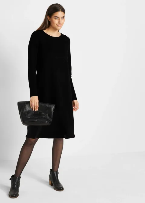 Robe pull en coton majoritaire