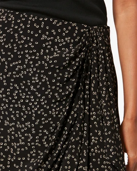 Jupe Zaine - Femme - Noir - Taille 42 - Marant Étoile