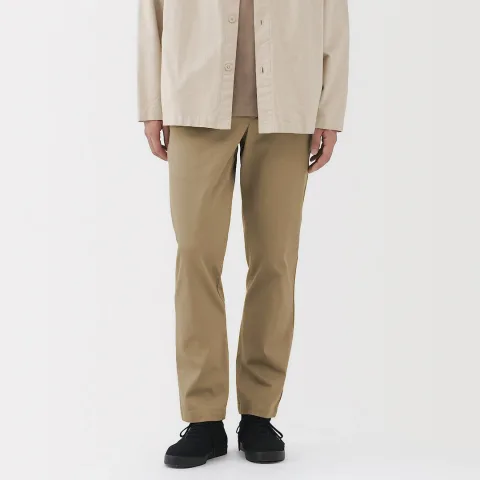 Pantalon Chino en coton stretch coupe slim pour homme