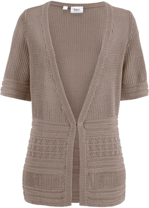 Gilet en maille ajourée