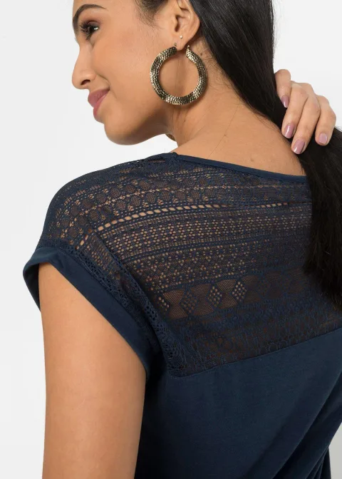 T-shirt doux en viscose extensible