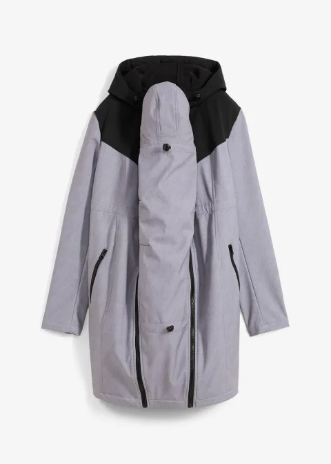 Veste softshell de grossesse et de portage