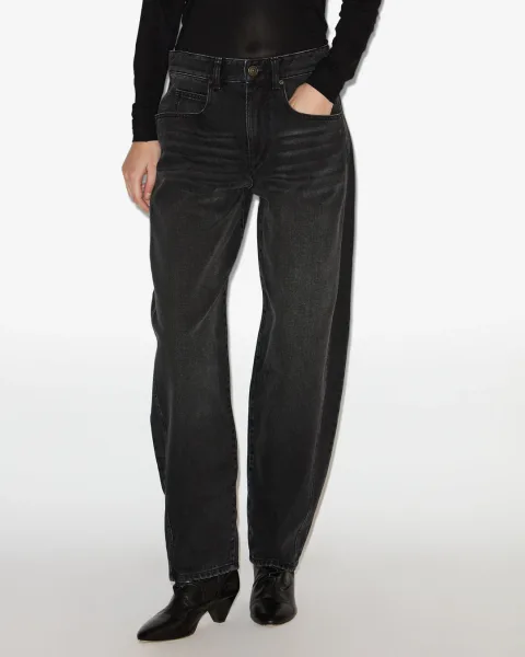Pantalon Oriane - Femme - Noir Délavé - Taille 42