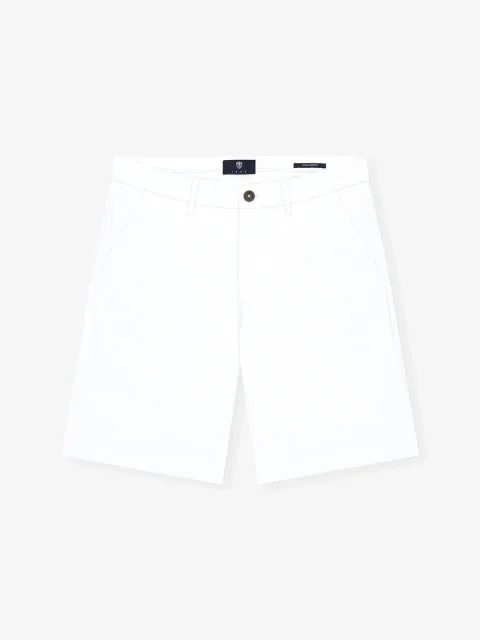 IZAC - Bermuda uni blanc