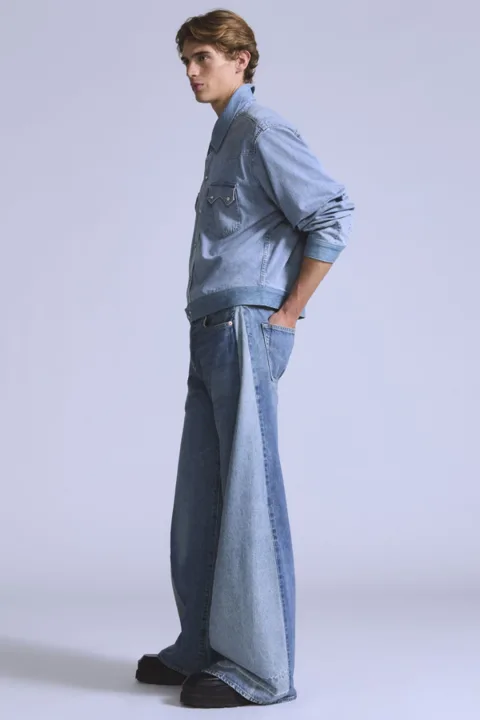 Levi's Jean 501 1980 Customized - Homme - Délavage Moyen / Rancho MIJ - 36X34