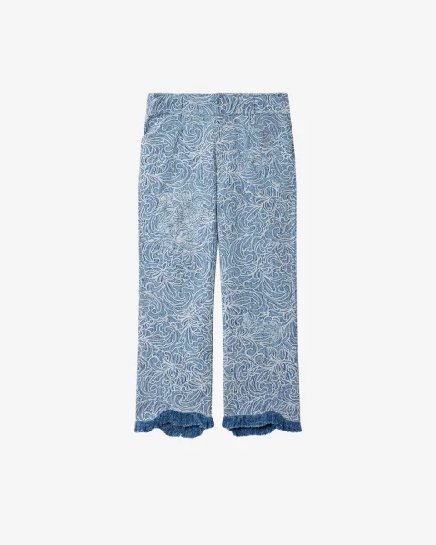 Pantalon Ombeline - Femme - Bleu - Taille 40