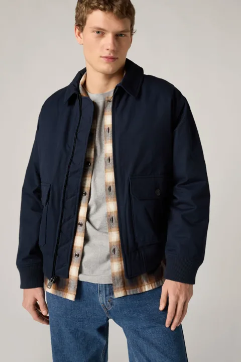 Levi's Veste Cortland - Homme - Bleu / Sky Captain - 2XL