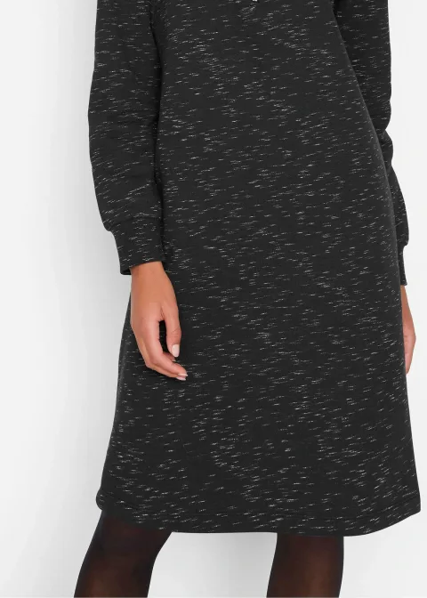 Robe sweat à col camionneur