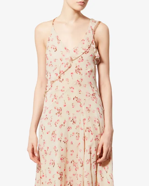 Robe Luxie - Femme - Beige - Taille 42 - Marant Étoile