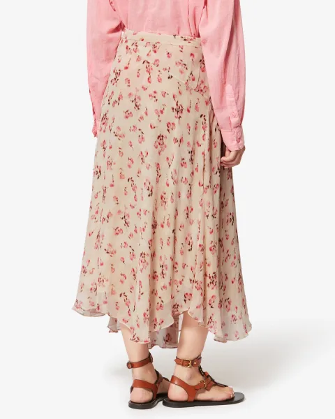 Jupe Lycia - Femme - Beige - Taille 42 - Marant Étoile