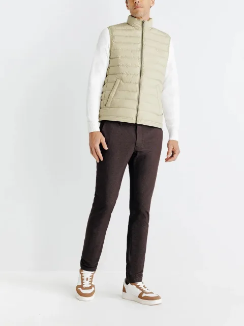 IZAC - Doudoune sans manche beige