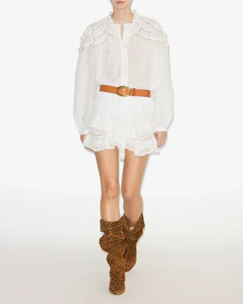 Short Geana - Femme - Blanc - Taille 42 - Marant Étoile