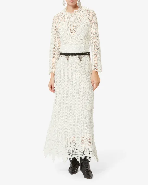 Robe Hayra - Femme - Blanc - Taille 40