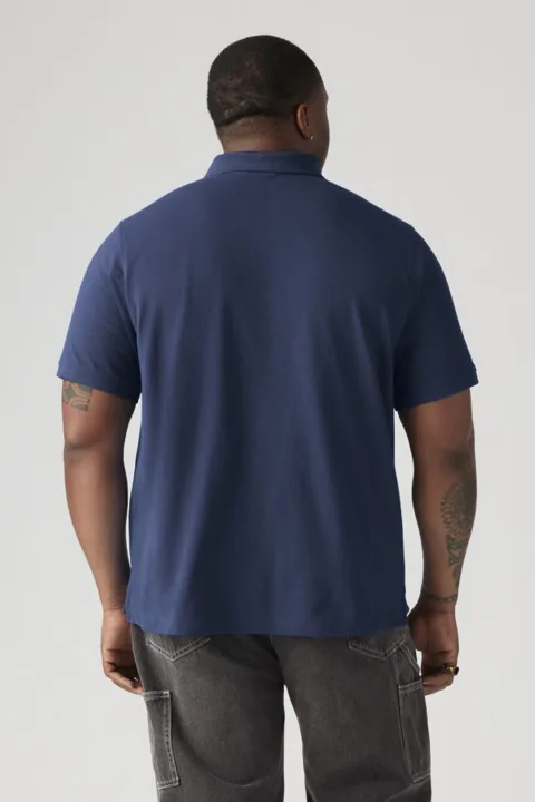 Levi's Polo Housemark (Grandes Tailles) - Homme - Noir / Mineral Black - 5XL