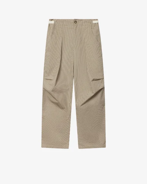 Pantalon Ceryne - Femme - Beige-kaki - Taille 42 - Marant Étoile