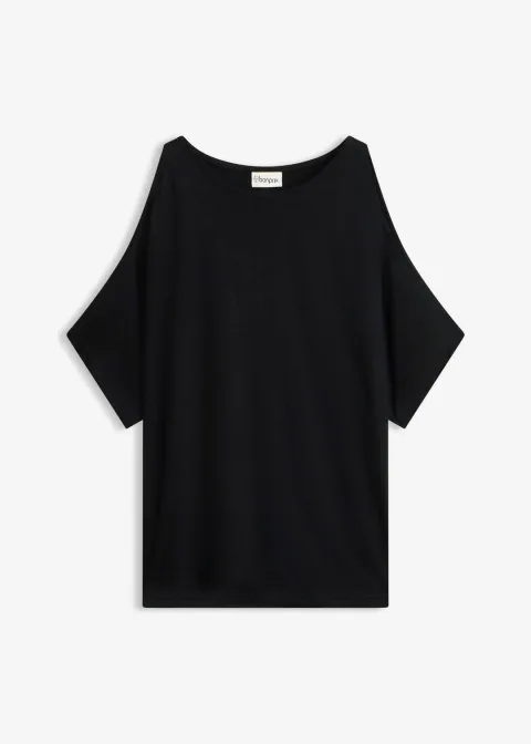 T-shirt en viscose avec découpes