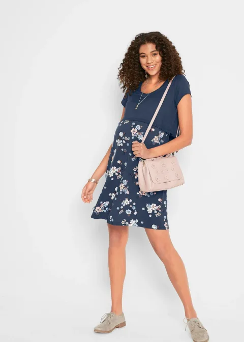 Robe de grossesse et d’allaitement en jersey