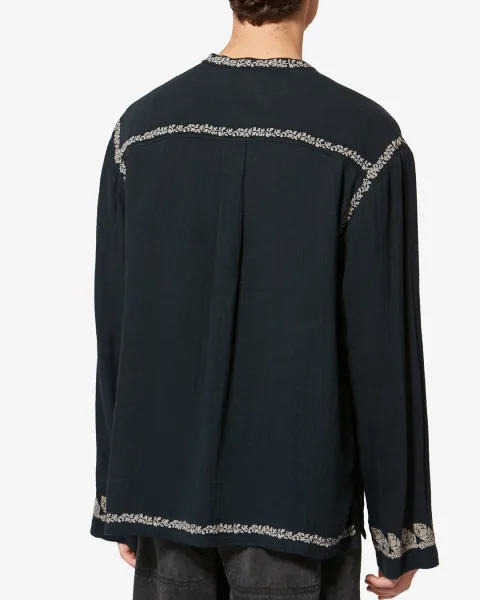 Blouse Cizalie - Homme - Noir Délavé - Taille XL