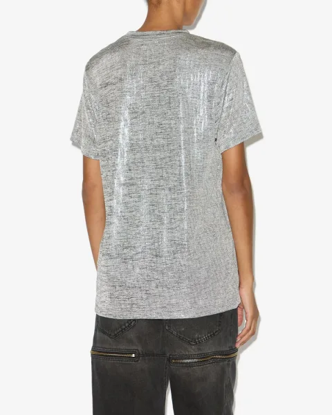 T-shirt Zoeline - Femme - Gris-argenté - Taille XL - Marant Étoile