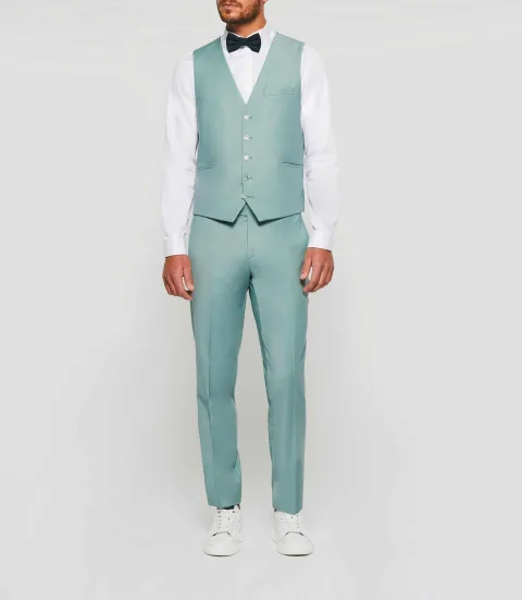 IZAC - Gilet de costume vert nil ''Jfavori''