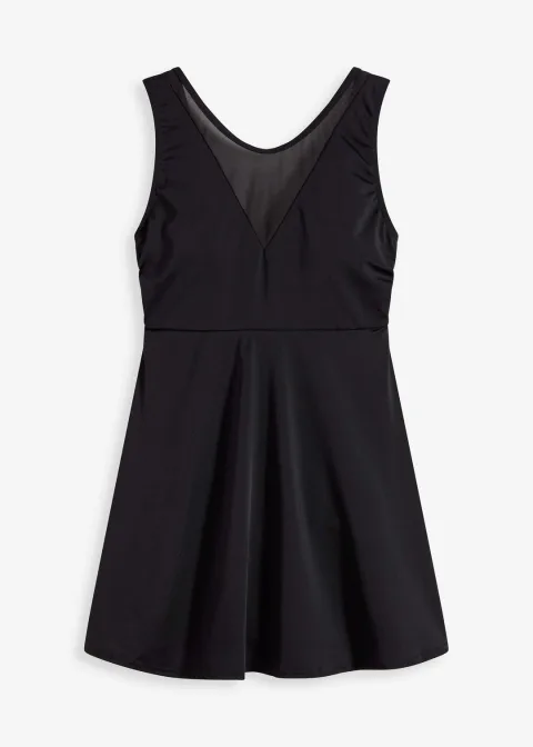 Robe de bain sculptante avec mesh, maintien léger