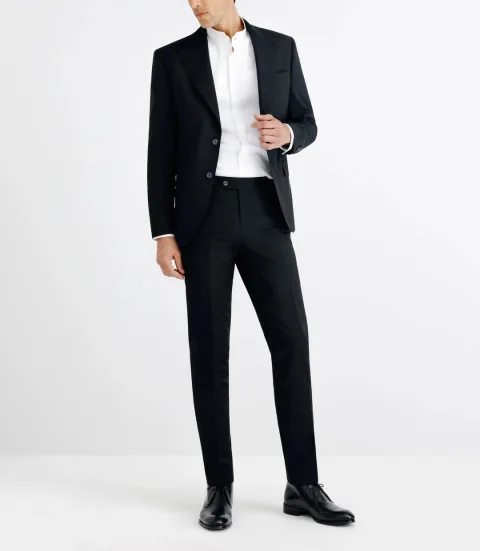 IZAC - Costume col pointe noir