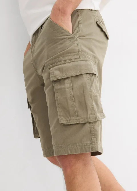 Bermuda cargo 100% coton, loose